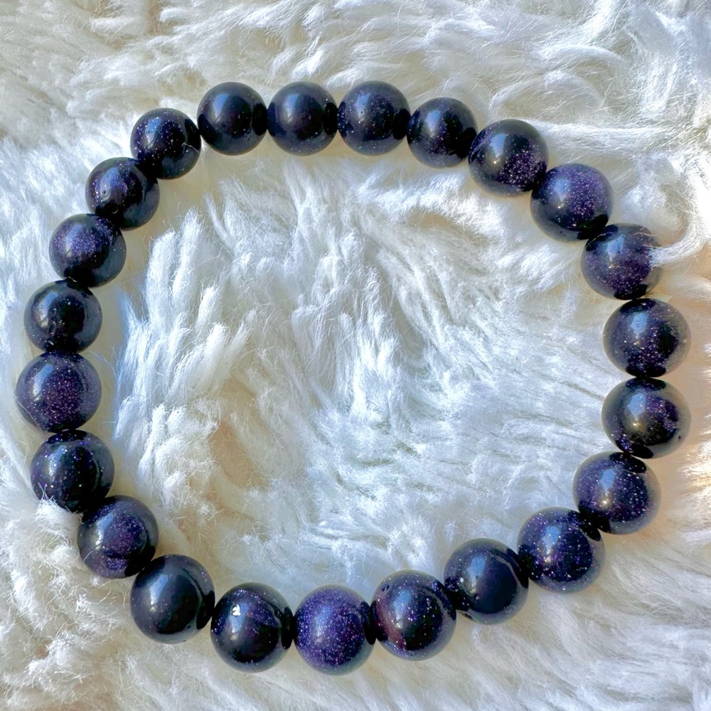 Blue Goldstone - Bracelet
